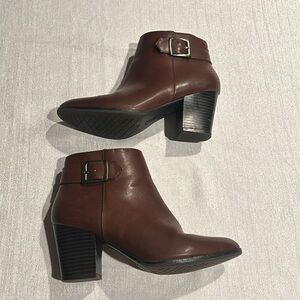 Kim Rogers Gretta Ankle Boot Buckle Heels